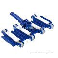 Flexible vac head for in-ground pool with Australian handle available